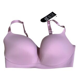 NEW Eby Relief Women’s Bra Metal Free Softwire Technology Rose Pink‎ Size SDD